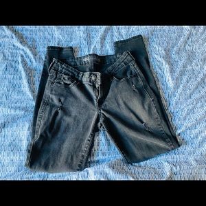 Old Navy Rockstar ripped jeans